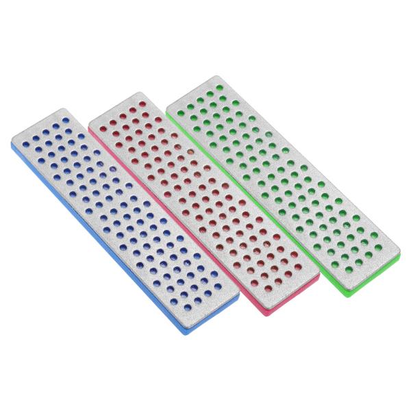 PATIKIL スキースノーボードダイヤモンドストーン100mm、3パック360/500/1000グ...