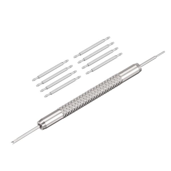 uxcell 18mm スプリングバー 腕時計バンド ピン リプ レイスメント キット 1.5mm ...