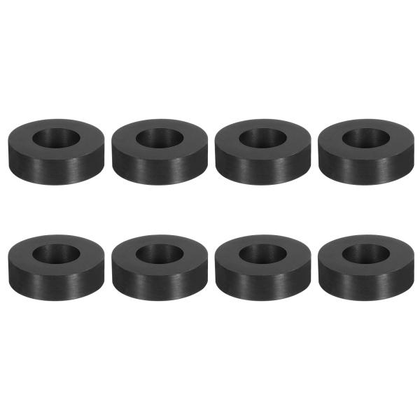 uxcell 8個2" OD x 1" ID x 5/8" 厚の丸形ゴムワッシャーフラットゴムスペー...