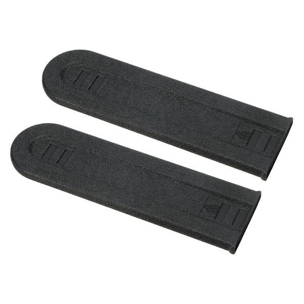 PATIKIL 11" チェーンソーチェーンカバー 2個 プラスチック製 耐久性 あるチェーンソーバ...