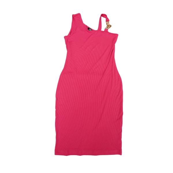 Allegra K レディース 夏用 リブ付き クラブタンクドレス ノースリーブ ボディコンドレス ...