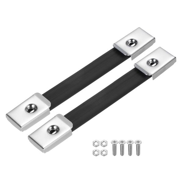 PATIKIL ハンドルストラップ交換 7.8" 2個 ラバーアンプスピーカーキャビネットストラップ...