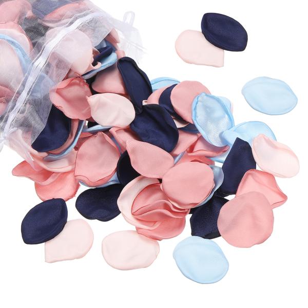 PATIKIL シルクローズペタル、300個入りの人工花びら、ウェディングデコレーションディナーテー...