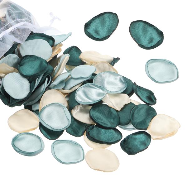 PATIKIL シルクローズペタル、500個入りの人工花びら、ウェディングデコレーションディナーテー...