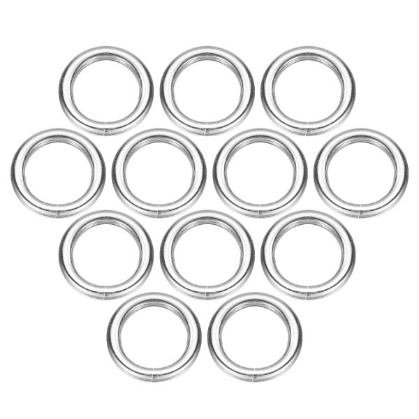 uxcell 32個 Oリングバックル 15mm 内径 3.8mm 厚さ 亜鉛合金 オープニング O...