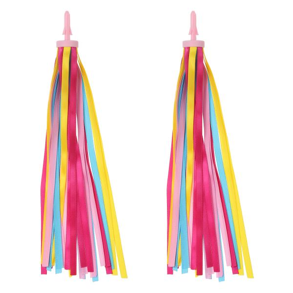 PATIKIL バイクストリーマー カラフルなスクーターハンドルタッセルグリッ プリボンアクセサリー...