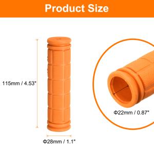 uxcell 自転車ハンドルグリ ップ ノンス...の詳細画像2