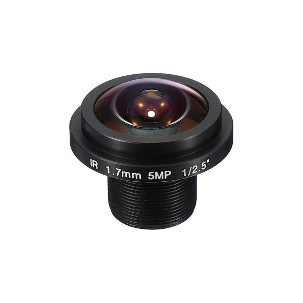 PATIKIL 1.7mm CC TVカメラレンズ F2.0 FPVセキュリティカメラレンズ5MP ...
