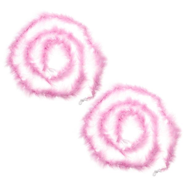 PATIKIL 6.6 フィート フェザーボア 2.2 ヤード DIY クラフト裁縫トリムホームウェ...