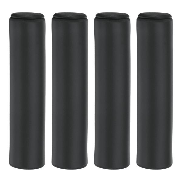 uxcell 2個 自転車ハンドルグリップ0.6"モデル心地よいな滑り止めグリップシリコンフォーム強...