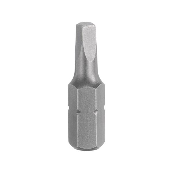 uxcell スクエア ドライバー ビット R2 1/4" 六角シャンク 25mm/1" 長さ 磁気...