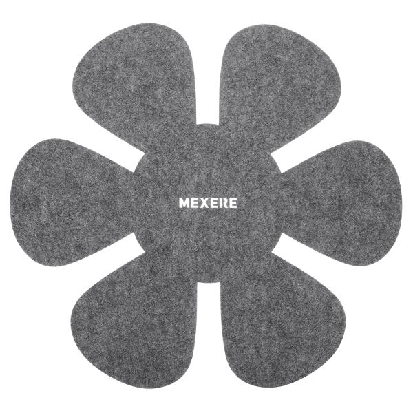 uxcell 38cm/15" ポットとパン プロテクター 6パック アン チスリップパンディバイダ...