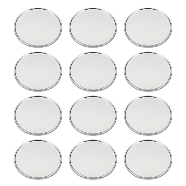 PATIKIL ゴルフボールマーカー1" 12個入りメタルブ ランクボールマーカー位置マーキングディ...