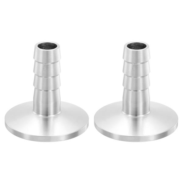 uxcell 2個 9/16&quot; x 1&quot; ホースバーブアダプター 304ステンレススチールホーすぱい...