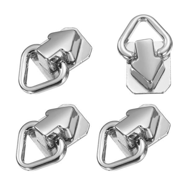 uxcell メタルボールスタッズリベットDリング 8個のボールポストヘッドボタンアロースタッズリベ...