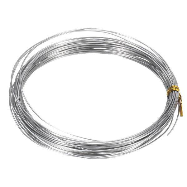 uxcell 20ゲージ0.8mmステンレス鋼ワイヤー10m/33 ftソフトクラフト彫刻芸術ワイヤ...