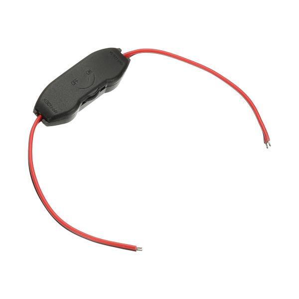 uxcell LEDストリップディマー DC 12Vから24V 3A ロータリー明るさ調節可能コント...