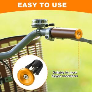 uxcell 1 ペア 自転車ハンドルバーエン...の詳細画像5