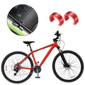 uxcell 10個 自転車ケーブルクランプC...の詳細画像5