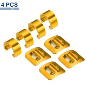 uxcell 4個 自転車 Cクリップ クラン...の詳細画像3