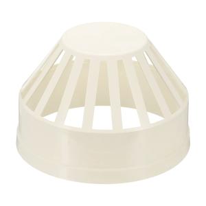 PATIKIL 換気口 換気カバー PVC 煙 突ピークキャップ エアベントプロテクター 排水ポンプパイプ 配管保護 排水口に物が落ちるのを防ぎ用 1