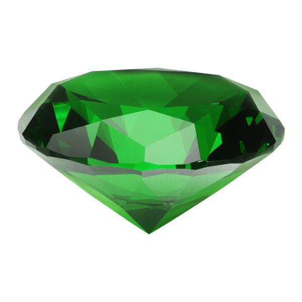 uxcell クリア水晶ダイヤモンドペーパーウェイト 80mm 人工ダイヤモンド輝く水晶宝石ジェムズ...