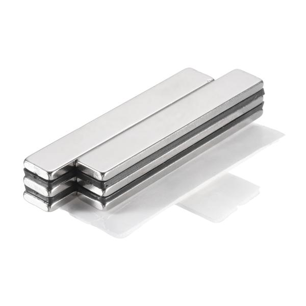 uxcell 超強力マグネット ネオジウム磁石 60 x 10 x 3 mm 小型 直方体 マグネッ...