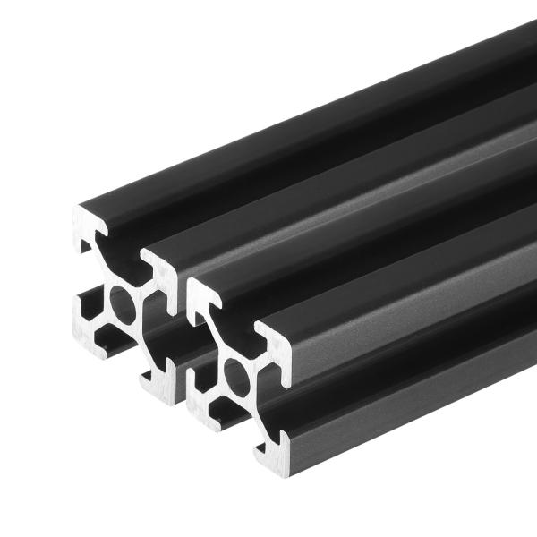 uxcell 2 個 t Slot 2020アルミニウム押出プロファイル200mm 8インチ ヨーロ...