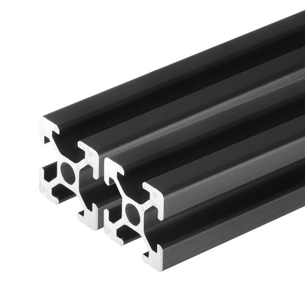 uxcell Tスロット2020アルミ押出プロファイル 400mm（15.75インチ）2個 欧州規格...