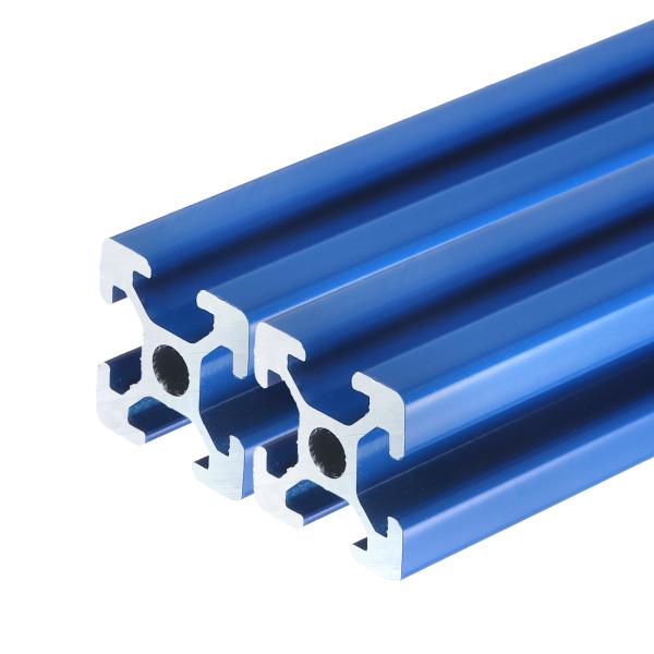 uxcell 2個 Tスロット 2020 アルミ押し出しプロファイル 350mm 14インチ 欧州規...