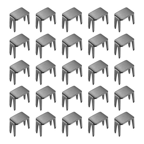 uxcell ファスナー 専用止め 部品 #5銅製 上止め＆下止め ジッパープル メタル ラッチ ス...