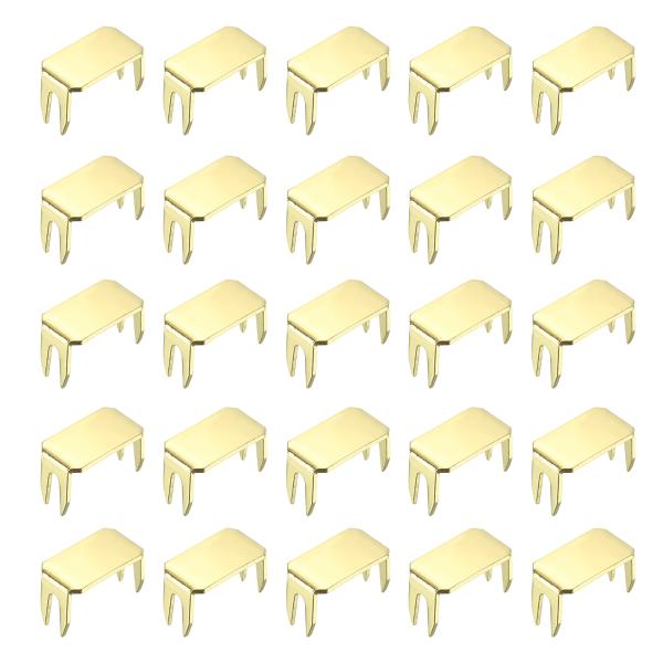 uxcell ファスナー 専用止め 部品 #8銅製 上止め＆下止め ジッパープル メタル ラッチ ス...