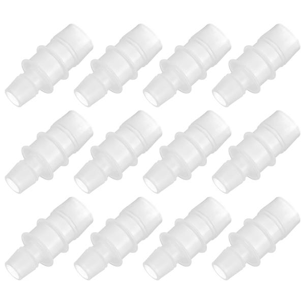 PATIKIL 1/2" から 7/9" 12 個 プラスチックホースバーブ継手 リデューサーチュー...
