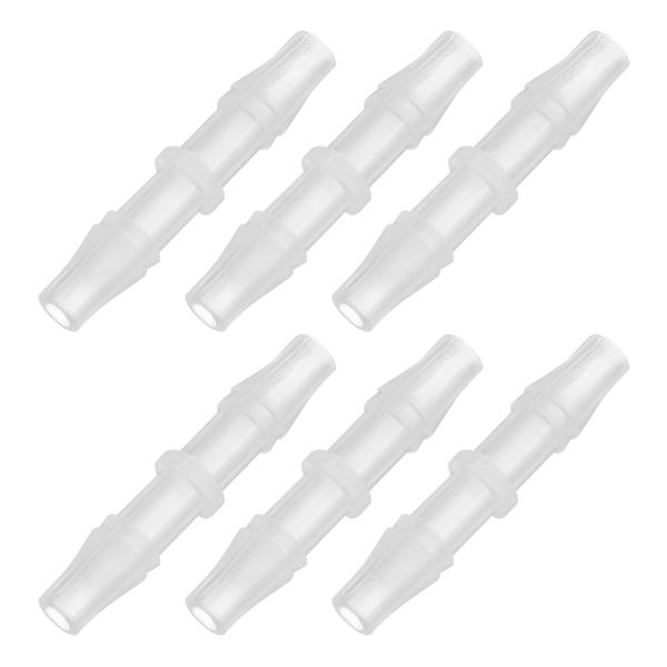 PATIKIL 1/8" - 1/5" 6個 プラスチックホースバーブ継手 リデューサーチューブ継手...