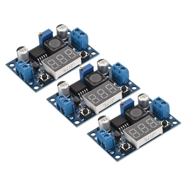 uxcell DC-DCバックコンバーター電圧レギュレーター調整可能なバックモジュールLM 2596...