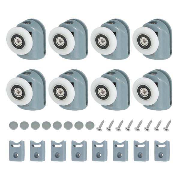 uxcell 25 mm シャワードアローラー シングルシャワードアランナーウィールプーリーガイドプ...