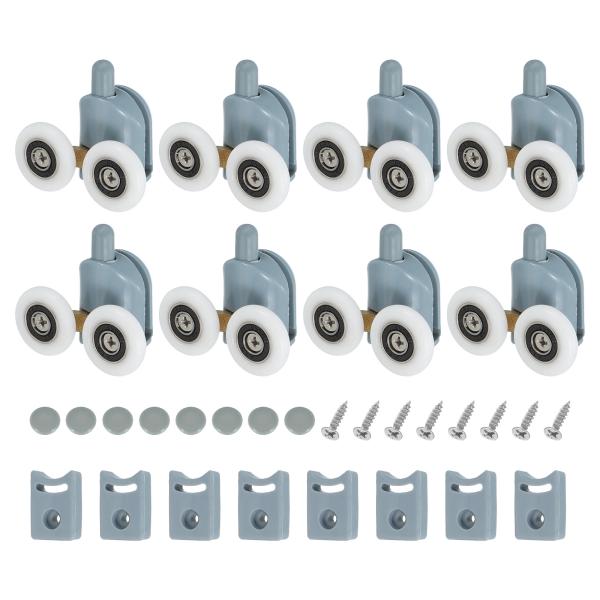 uxcell シャワードアローラー ダブルシャワードアランナーホイール 滑車 ガイド プラスチック ...