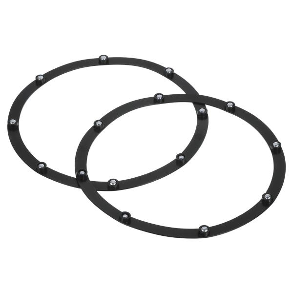 uxcell 8"回転スイベルスタンド2個セット 鋼球ベアリング付き レイジースーザンベース 回転台...