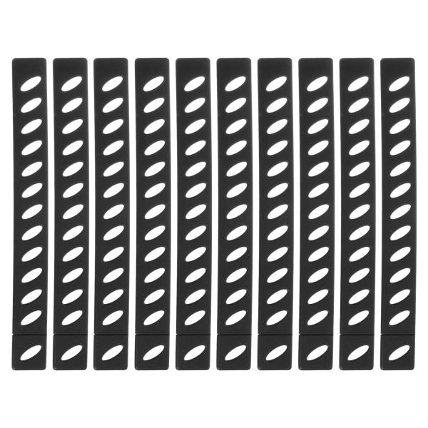 uxcell 50個のブレードエッジガードナイフプロテクター 205x20x4.3 mmプラスチック...