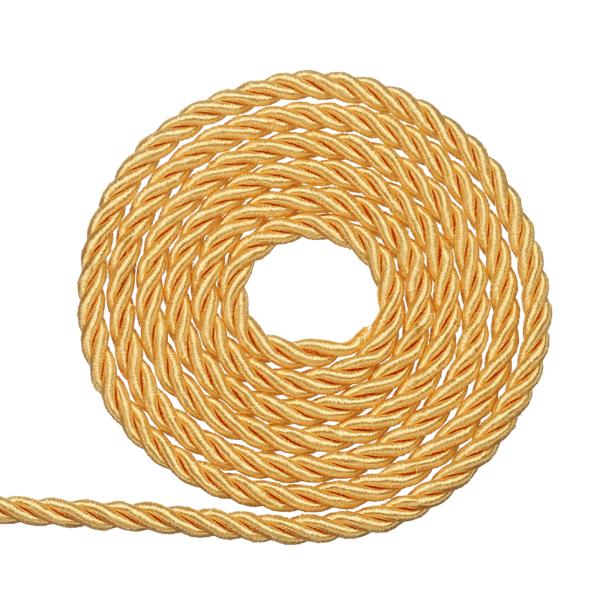 uxcell ツイス トコードトリム 3Mm/11ヤードトリムコードロープ3プライポリエステルシルク...