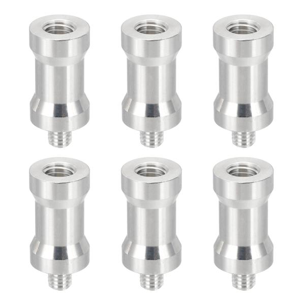 PATIKIL カメラスピゴットスクリューコンバーターM8メスからM6オス、6個三脚スクリューアダプ...