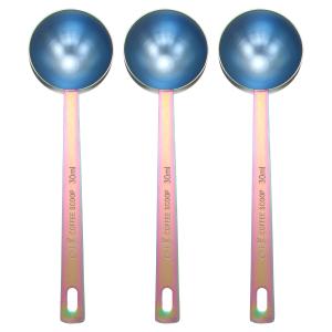 uxcell 3個単位 計量スプーン2大さじ（6ティースプーン 30ml）ティースプーン/大さじ304ステンレス鋼単一 小さな角形ボウル計量スプーンロ