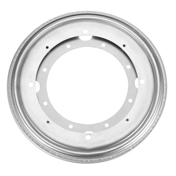 uxcell 9"回転ベアリングプレート スイベルプレートスタンドレイジースーザンハードウェアラウン...