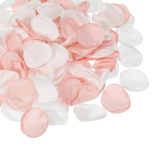uxcell 200個 偽 バラ 花びら 人工 ...の商品画像
