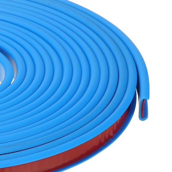 PATIKIL 1/2"×20フィート U型エッジバンディング TPEゴム製エッジトリム セルフアド...