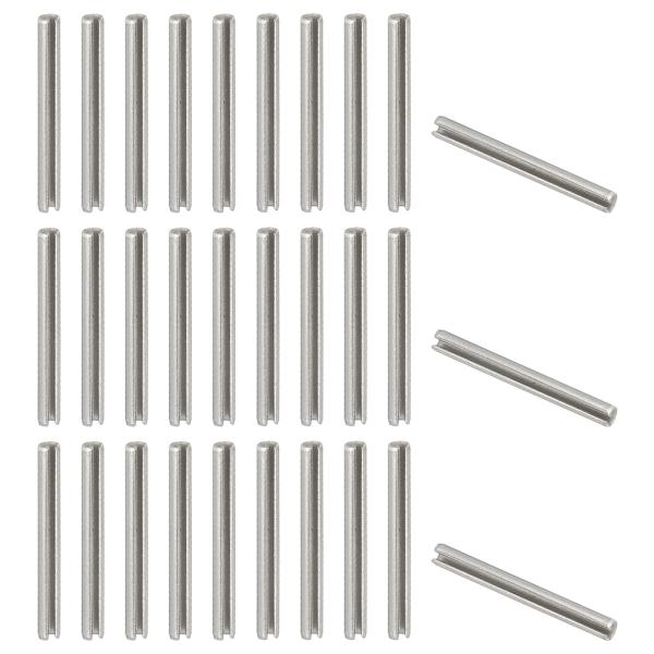 PATIKIL スロット付きスプリングピン、50個 5/64インチ x 3/4インチ (2.2mm ...