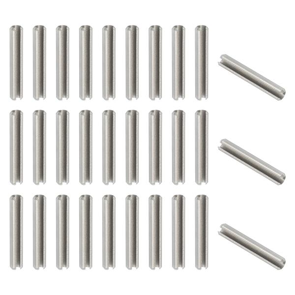 PATIKIL スロット付きスプリングピン、50個 5/32インチ x 1インチ (4.25mm x...