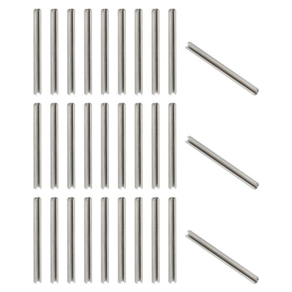 PATIKIL スロット付きスプリングピン、50個 5/32インチ x 2インチ (4.25mm x...
