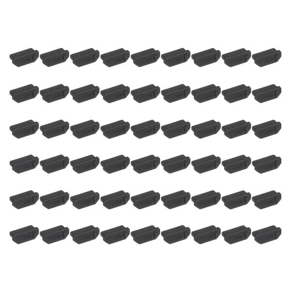 PATIKIL 0.6"ダストプラグ 60個 アンチダストプラグカバーシリコン充電キャップポートカバ...