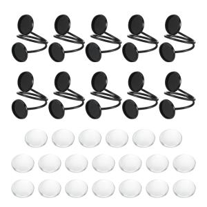 uxcell 10個 メタル リング ベース ブ...の商品画像